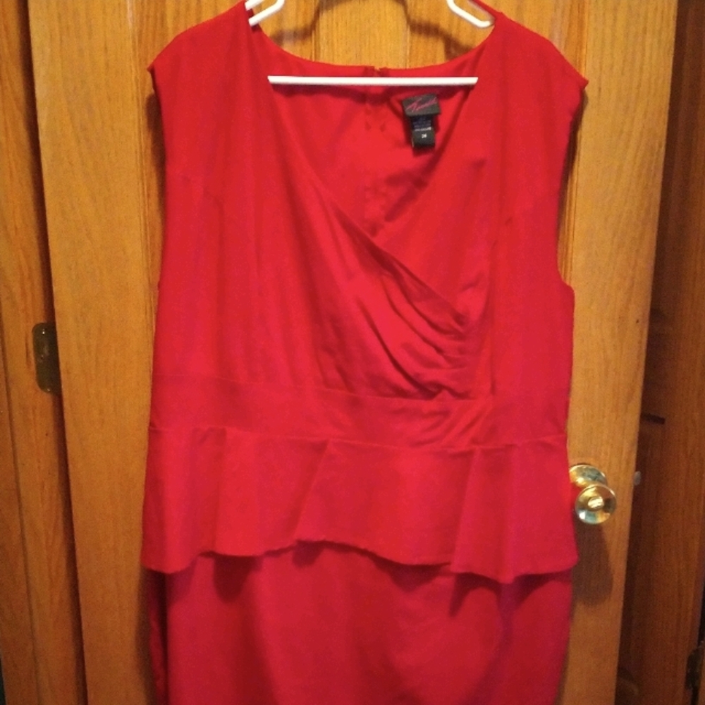 Red dress